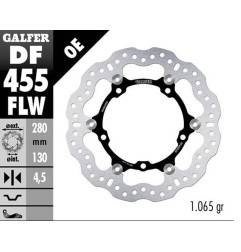 GALFER TARCZA HAMULCOWA PRZÓD YAMAHA MT-07 '14-'20; TRACER GT '16-; SRX 700 '15-; XTZ 700 TENERE '19-23 (WAVE FLOATING)