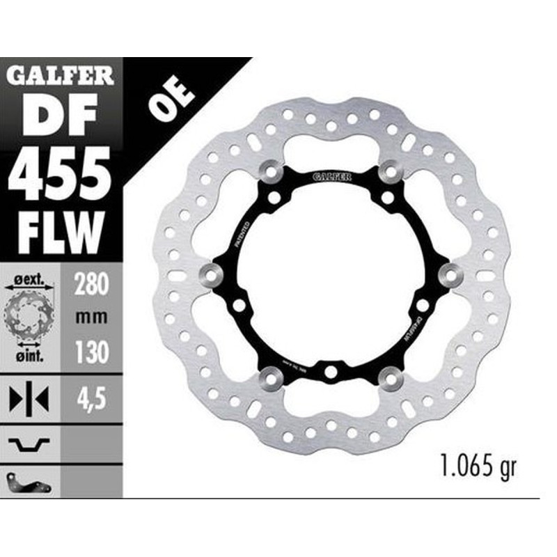 GALFER TARCZA HAMULCOWA PRZÓD YAMAHA MT-07 '14-'20; TRACER GT '16-; SRX 700 '15-; XTZ 700 TENERE '19-23 (WAVE FLOATING) GALFER TARCZA HAMULCOWA PRZÓD YAMAHA MT-07 '14-'20; TRACER GT '16-; SRX 700 '15-; XTZ 700 TENERE '19-23 (WAVE FLOATING)