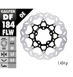 GALFER TARCZA HAMULCOWA PRZÓD KAWASAKI EN 650 VULCAN '15-; ER-6F/N '05-; ZX-6R '06-'12; VERSYS 650 '06