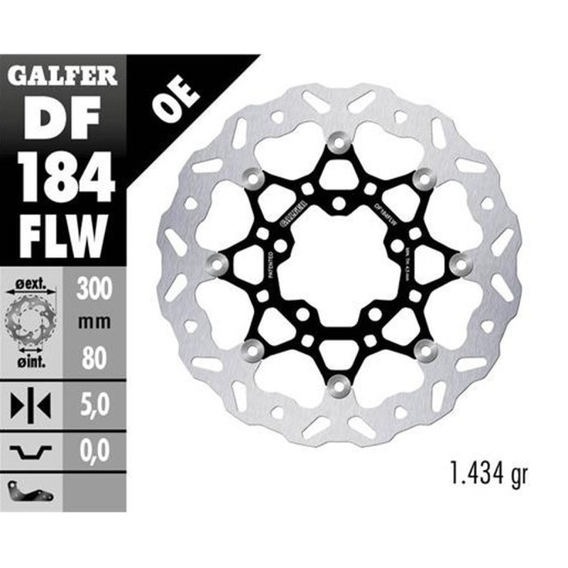 GALFER TARCZA HAMULCOWA PRZÓD KAWASAKI EN 650 VULCAN '15-; ER-6F/N '05-; ZX-6R '06-'12; VERSYS 650 '06 GALFER TARCZA HAMULCOWA PRZÓD KAWASAKI EN 650 VULCAN '15-; ER-6F/N '05-; ZX-6R '06-'12; VERSYS 650 '06