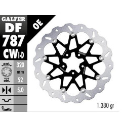 GALFER TARCZA HAMULCOWA PRZÓD KTM 690 DUKE '12-'16; 890 DUKE '20-'23; HUSQVARNA 701 SVARTPILEM '18-'19; VITPILEN '18-'19