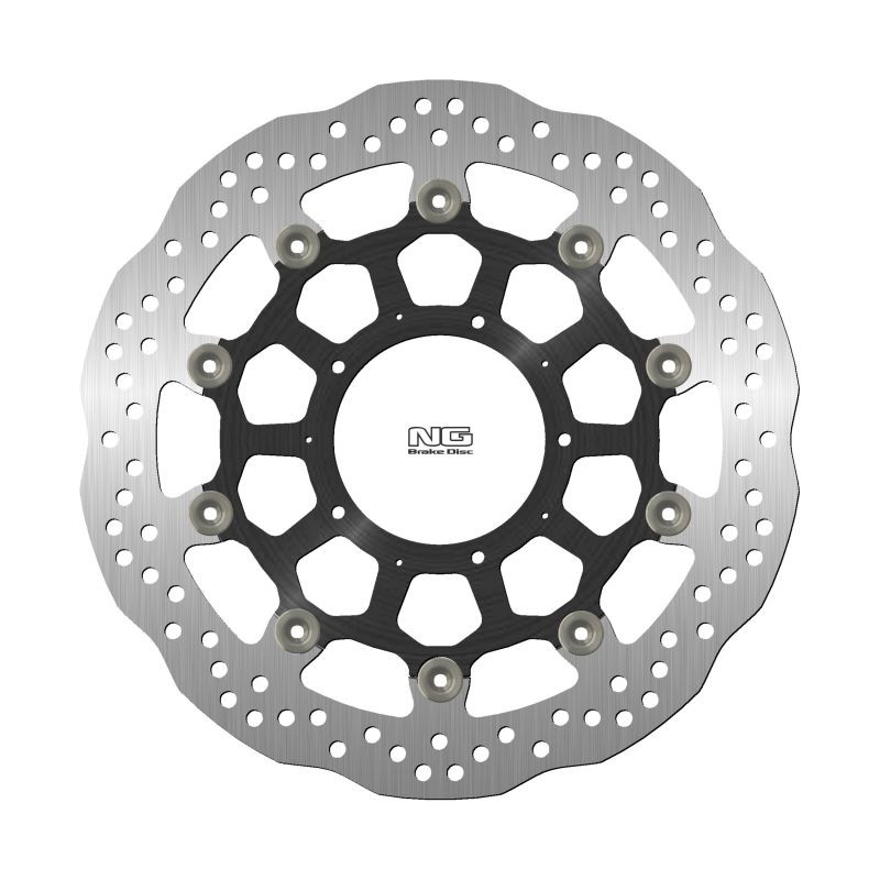 NG TARCZA HAMULCOWA PRZÓD HONDA VFR 1200 '10-'17 (320X94X5MM) (5X6,25MM) WAVE PŁYWAJĄCA (ŚRODEK ALUMINIOWY)