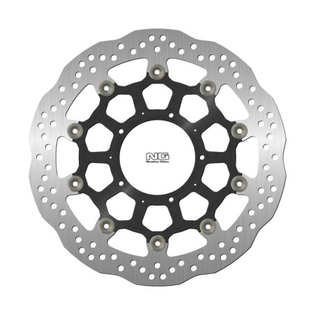 NG TARCZA HAMULCOWA PRZÓD HONDA VFR 1200 '10-'17 (320X94X5MM) (5X6,25MM) WAVE PŁYWAJĄCA (ŚRODEK ALUMINIOWY)