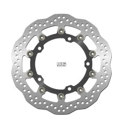 NG TARCZA HAMULCOWA PRZÓD KAWASAKI NINJA 400 / Z 400 '18-'22, ZX-25R '21-'22 (310X141,75X5MM) (5X10,25MM) WAVE