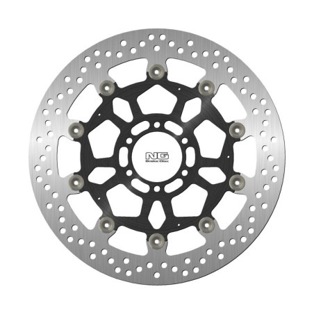 NG TARCZA HAMULCOWA PRZÓD DUCATI ST4 996 '04-'06, MOTO GUZZI NTX 1200 STELVIO '09-'10 (6X8,25MM) (ŚRODEK ALUMINIOWY)