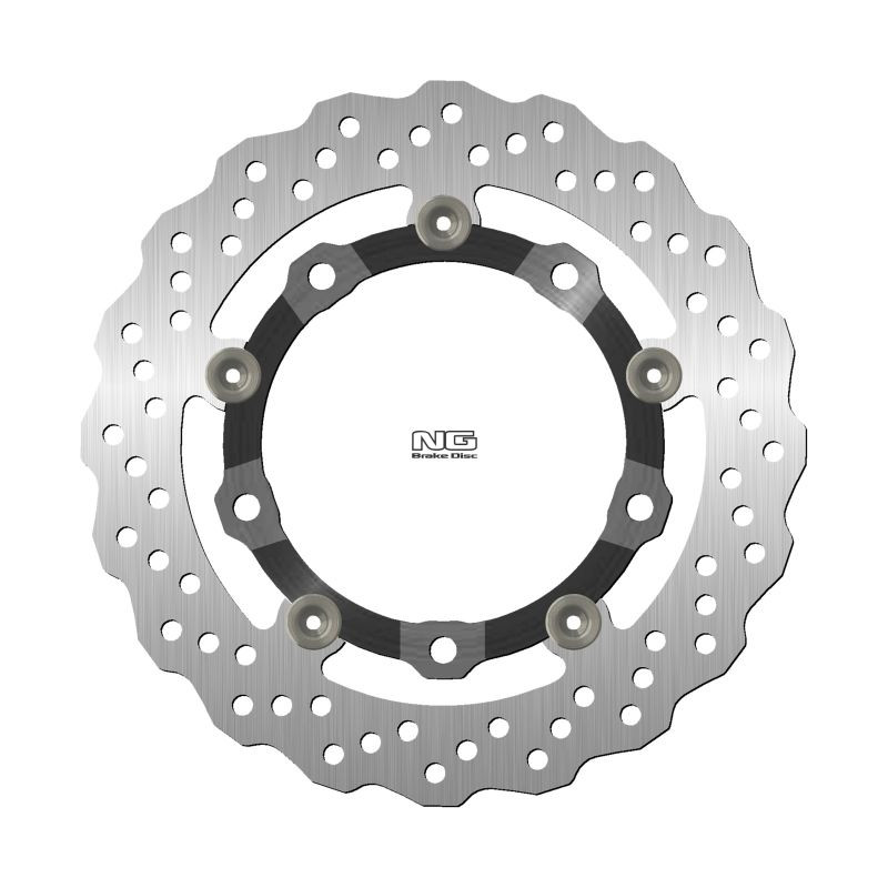NG TARCZA HAMULCOWA PRZÓD SYM CRUISYM/JOYMAX/DRG 125/185/200/250/300 '09-'22 (5X10,25MM) WAVE (ŚRODEK ALUMINIOWY)