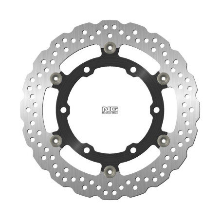 NG TARCZA HAMULCOWA PRZÓD KAWASAKI 250R NINJA '08-'14, ZX-25R 250 '19-'20, Z 250 '13, (290X130X4,5MM) (6X10,25MM) WAVE
