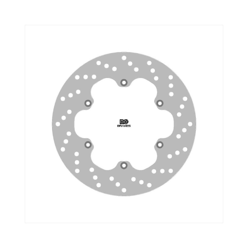 NG TARCZA HAMULCOWA TYŁ APRILIA AF1 125 '88-'93 (240X124X5MM) (6X6,25MM)