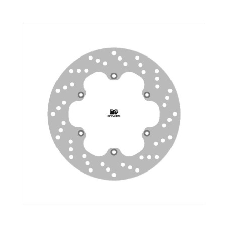 NG TARCZA HAMULCOWA TYŁ APRILIA AF1 125 '88-'93 (240X124X5MM) (6X6,25MM)