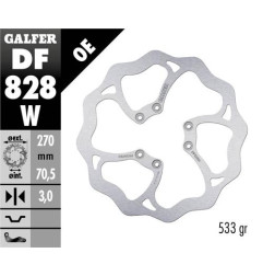GALFER TARCZA HAMULCOWA PRZÓD TM RACING EN 125/250/450/530 '04-14, EN 125/300 '15-21, MX 125-530 '05- WAVE