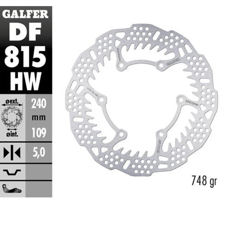 GALFER TARCZA HAMULCOWA TYŁ BETA 250RR '12-'24; 300RR '13-'24; 350RR '13-'24; 400/430/450/480/498 '13-'24; X-TRAINER GALFER TARCZA HAMULCOWA TYŁ BETA 250RR '12-'24; 300RR '13-'24; 350RR '13-'24; 400/430/450/480/498 '13-'24; X-TRAINER