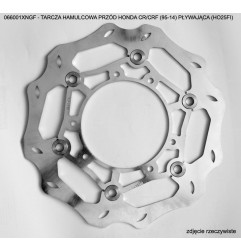 GROSSKOPF WYPRZEDAŻ TARCZA HAMULCOWA WAVE PRZÓD HONDA CR/CRF '95-'14 PŁYWAJĄCA (HO25FI)