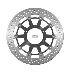 NG TARCZA HAMULCOWA PRZÓD HONDA CBR1000RR '09-19 (320X74X5MM) (6X6,5MM) PŁYWAJĄCA (ŚRODEK ALUMINIOWY) - DROBNE RYSY