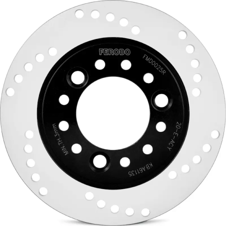 Tarcza hamulcowa przód Ferodo FMD0025R 180/62.5x3.5mm 3x80mm