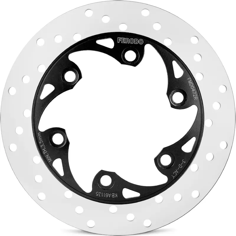 Tarcza hamulcowa tył Ferodo FMD0472R 230/105x4mm 6x124mm Tarcza hamulcowa tył Ferodo FMD0472R 230/105x4mm 6x124mm