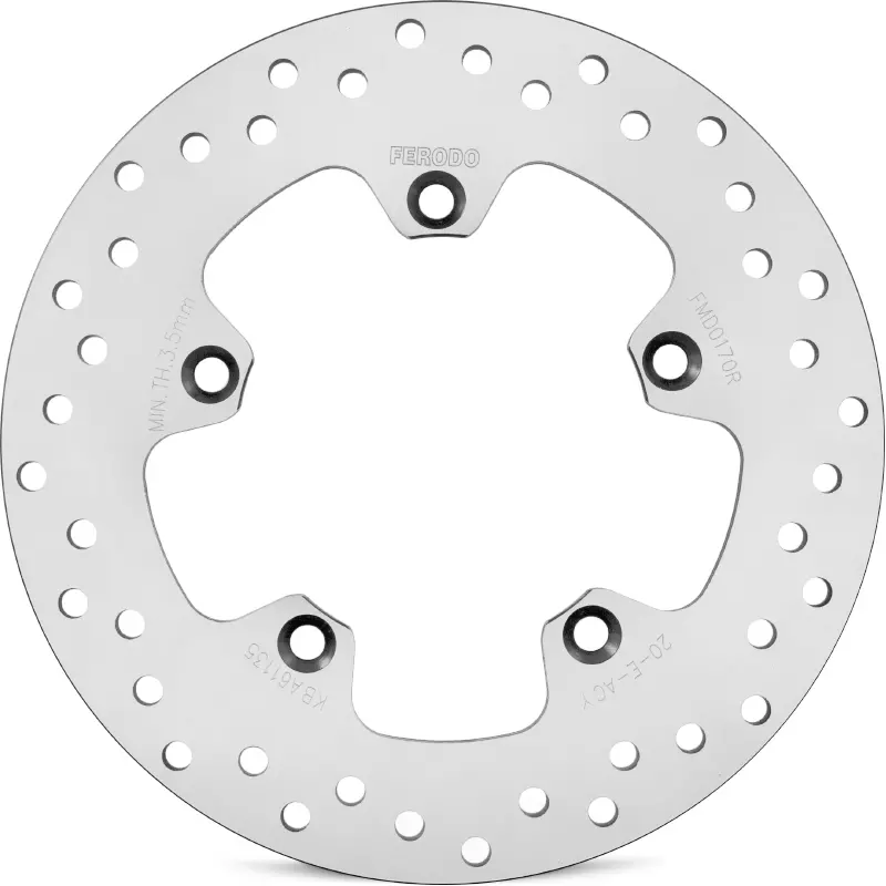 Tarcza hamulcowa tył Ferodo FMD0170R 220/102x4mm 5x120mm