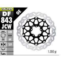 GALFER TARCZA HAMULCOWA PRZÓD CF MOTO MT 800 '21-'24; NK 800 '23-'24; KTM 990R DUKE '26-; 1290 SUPER DUKE '21-'23; 1390