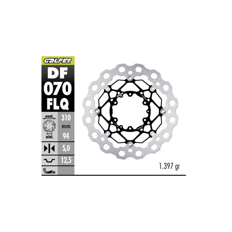 GALFER TARCZA HAMULCOWA PRZÓD HONDA CBR 600 RR '03-'17; CBR 1000 RR '04-'05; CB 1000 R '08-'17; CB 1300 F/S '05-; CTX GALFER TARCZA HAMULCOWA PRZÓD HONDA CBR 600 RR '03-'17; CBR 1000 RR '04-'05; CB 1000 R '08-'17; CB 1300 F/S '05-; CTX