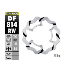 GALFER TARCZA HAMULCOWA PRZÓD BETA RR 250/300/350 '12-, RR 390/400/430/450/450/498 '14