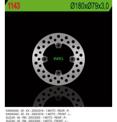 NG TARCZA HAMULCOWA PRZÓD/TYŁ KAWASAKI KX 65 '00-'20, SUZUKI RM 65 '03-'05