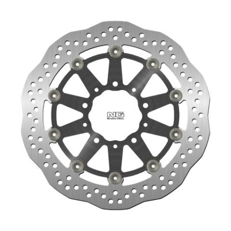 NG TARCZA HAMULCOWA PRZÓD KAWASAKI ER6 F/N, ZX 10R 04-15, ZX6R 05-16, KLE 650 VERSYS 07-15, Z 750 WAVE PŁYWAJĄCA
