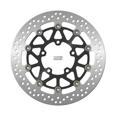NG TARCZA HAMULCOWA PRZÓD KAWASAKI Z1000SX '19-21, Z1000 '07-20 (300X80X5,5MM) (5X10,5MM) PŁYWAJĄCA (ŚRODEK ALUMINIOWY)