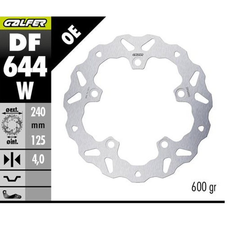GALFER TARCZA HAMULCOWA TYŁ KOVE 800X PRO '23-'25 (WAVE FIXED) (240X125X5MM) GALFER TARCZA HAMULCOWA TYŁ KOVE 800X PRO '23-'25 (WAVE FIXED) (240X125X5MM)