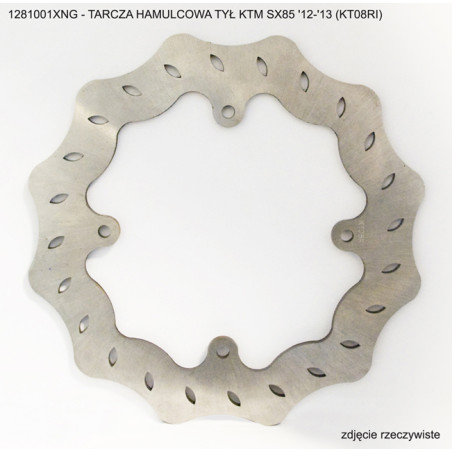 GROSSKOPF WYPRZEDAŻ TARCZA HAMULCOWA WAVE TYŁ KTM SX 85 '12-'13 (KT08RI)