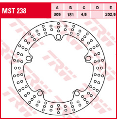 TRW ZF TARCZA HAMULCOWA PRZÓD BMW R 1100 S 98-00, R 1200 GS / ADVENTURE 04-18 (PROMOCJA)