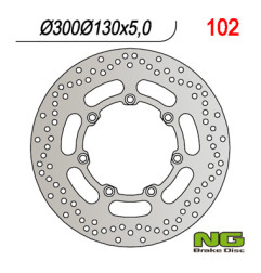 NG TARCZA HAMULCOWA PRZÓD KAWASAKI VN 1500/1600 (PATRZ OPIS TOWARU)