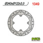 NG TARCZA HAMULCOWA TYŁ SUZUKI RMZ 450 '05-'20, HONDA CR 125 '98-'99, CR 250 '97-'01, RMZ 250 '07-'20 (4X10,5MM)