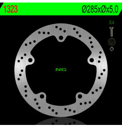 NG TARCZA HAMULCOWA TYŁ BMW R 1200C 02-03 (285X5,0MM) (5X10,5MM)