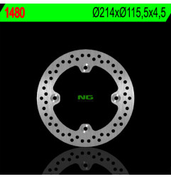 NG TARCZA HAMULCOWA PRZÓD/TYŁ CAN-AM 500/650/800/1000 RENEGATE/OUTLANDER (214X115,5X4,5) (4X8,5MM)