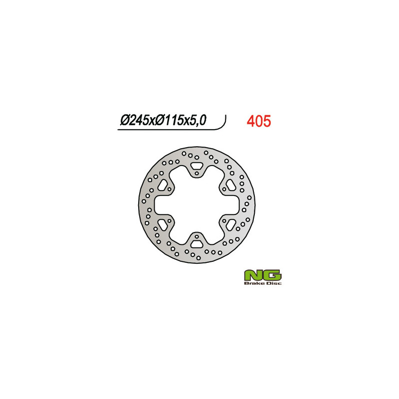 NG TARCZA HAMULCOWA TYŁ YAMAHA XTZ 750 (92-95) (245x115x5) NG TARCZA HAMULCOWA TYŁ YAMAHA XTZ 750 (92-95) (245x115x5)