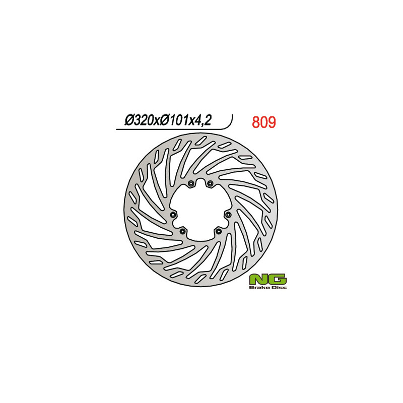 NG TARCZA HAMULCOWA PRZÓD HONDA CR/CRF 320 MM NG TARCZA HAMULCOWA PRZÓD HONDA CR/CRF 320 MM