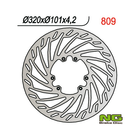 NG TARCZA HAMULCOWA PRZÓD HONDA CR/CRF 320 MM