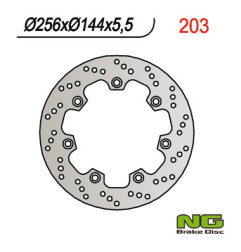 NG TARCZA HAMULCOWA PRZÓD HONDA XL 600 RM/LM (85-88) (256x144x5,5)