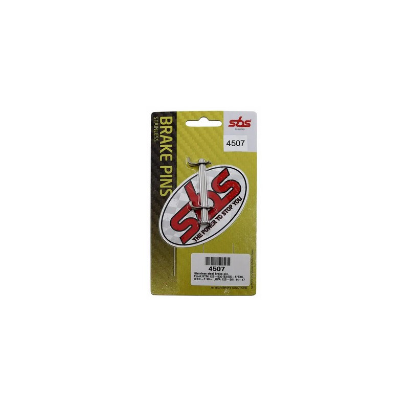 SBS WIESZAK KLOCKÓW HAMULCOWYCH PRZÓD KTM SX\SXF\EXC\EXCF\XC\XCW '00-'16, HUSQVARNA CR/WR '07, TC 250 '04