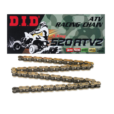 ŁAŃCUCH NAPĘDOWY DID520ATV2G&B-118