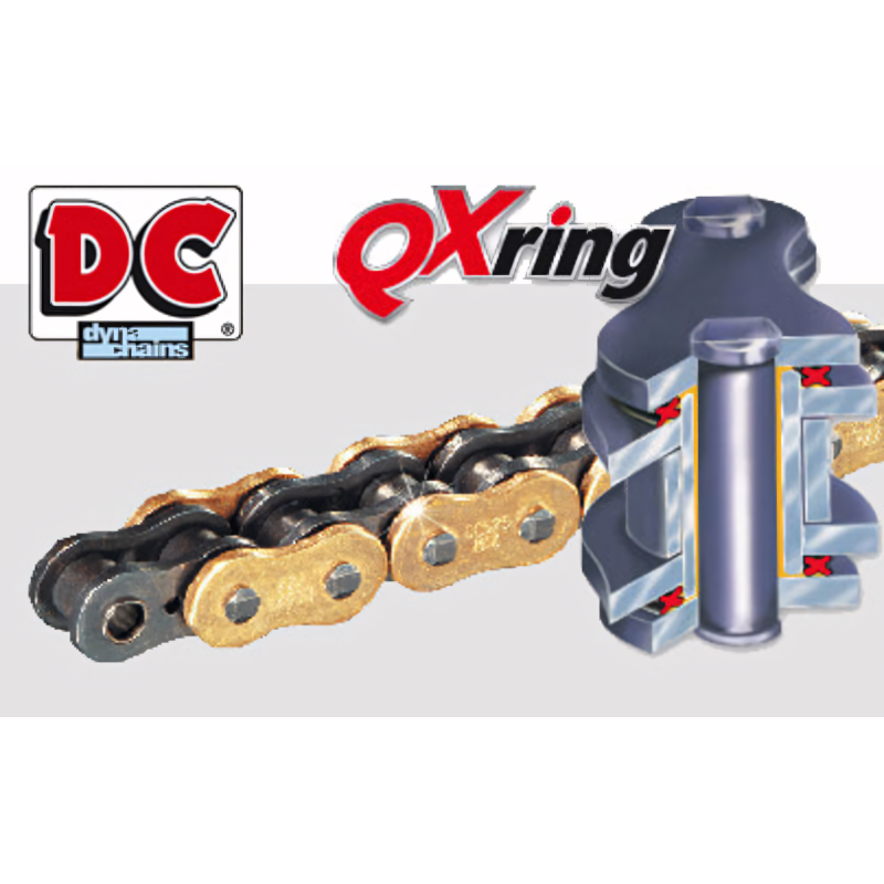Łańcuch napędowy DC530MZX-G 112L PL-OPEN GOLD