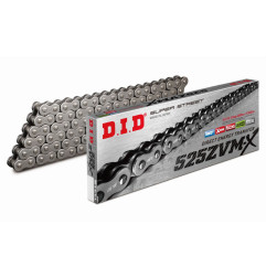 DID ŁAŃCUCH NAPĘDOWY 525ZVMX-106 (106 OGNIW) X-RING (OTWARTY + ZAKUWKA)