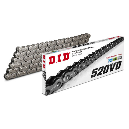DID ŁAŃCUCH NAPĘDOWY 520V-106 (106 OGNIW) O-RING (OTWARTY + ZAPINKA)