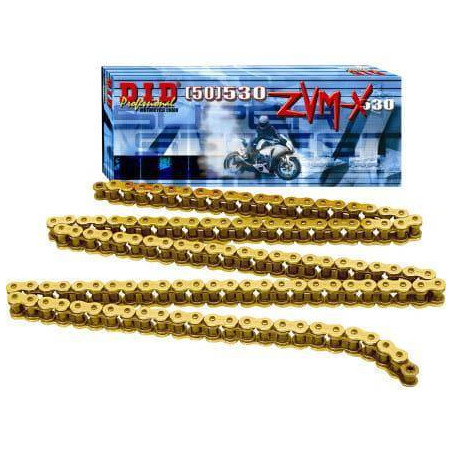 DID ŁAŃCUCH NAPĘDOWY 50(530)ZVMXGG-112LE (112 OGNIW) X-RING ZŁOTY / ZŁOTY (50ZVMXGG112LE) (ZAMKNIĘTY) - WYPRZEDAŻ