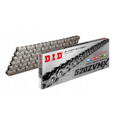 DID ŁAŃCUCH NAPĘDOWY 520ZVMXBK-116 (116 OGNIW) X-RING (OTWARTY + ZAKUWKA)