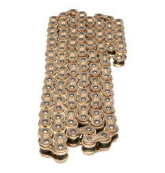 PROX ŁAŃCUCH NAPĘDOWY 520 MX GOLD (BEZ O-RINGÓW) 120 OGNIW KOLOR ZŁOTY (OTWARTY + ZAPINKA)
