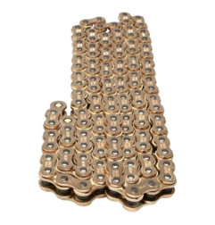 PROX ŁAŃCUCH NAPĘDOWY 520 MX GOLD (BEZ O-RINGÓW) 120 OGNIW KOLOR ZŁOTY (OTWARTY + ZAPINKA)