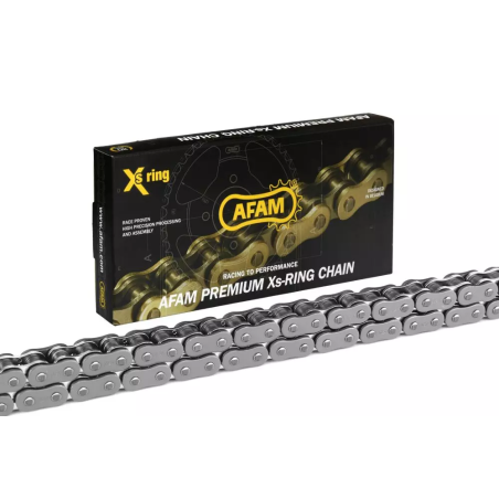 Łańcuch napędowy Afam 530 XMR3 112 Xs-Ring otwarty z zakuwką