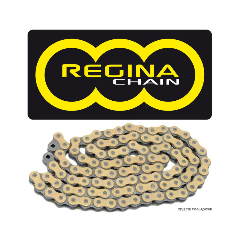 REGINA ŁAŃCUCH NAPĘDOWY 428RH2 (124 OGNIW) MOTOCROSS DO 125 CCM ZŁOTY (126RH2/023) (BEZ ORINGÓW) REGINA ŁAŃCUCH NAPĘDOWY 428RH2 (124 OGNIW) MOTOCROSS DO 125 CCM ZŁOTY (126RH2/023) (BEZ ORINGÓW)