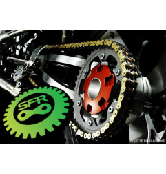 SFR ŁAŃCUCH NAPĘDOWY 525HV-X-110 (110 OGNIW) X-RING (DO 750CCM 60KM (34,KN) KOLOR ZŁOTY