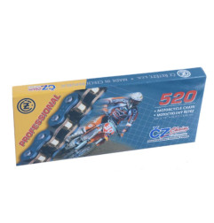 CZ ŁAŃCUCH NAPĘDOWY 520 M (118 OGNIW) MOTOCROSS DO 125 CCM (2T), 250 CCM (4T) (35,0 KN) + ZAPINKA